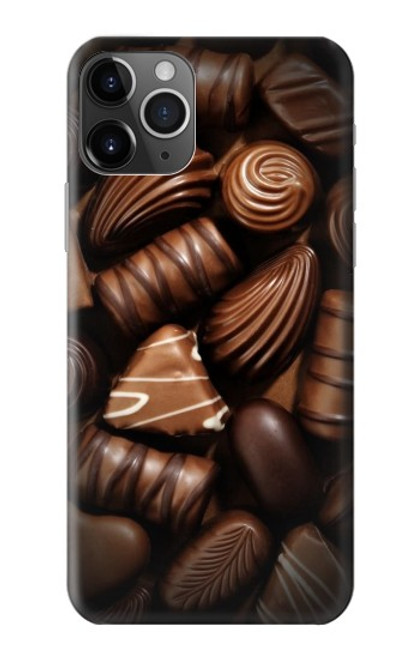 S3840 Amateurs de chocolat au lait au chocolat noir Etui Coque Housse pour iPhone 11 Pro