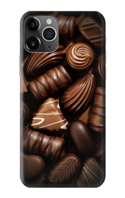 S3840 Amateurs de chocolat au lait au chocolat noir Etui Coque Housse pour iPhone 11 Pro Max