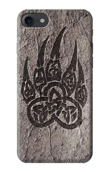 S3832 Patte d'ours nordique viking Berserkers Rock Etui Coque Housse pour iPhone 7, iPhone 8, iPhone SE (2020) (2022)