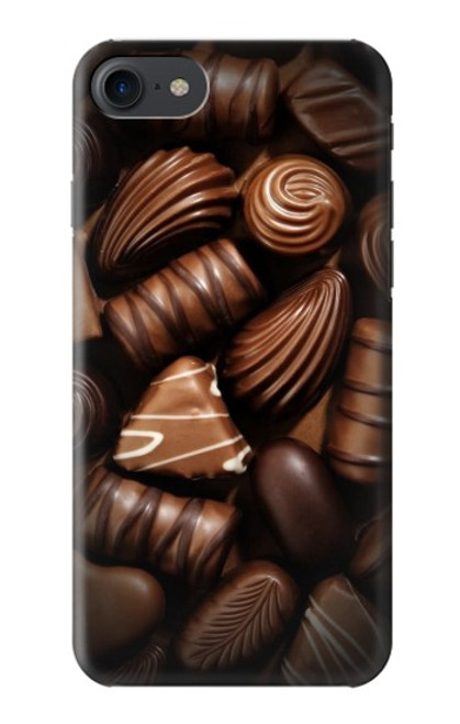 S3840 Amateurs de chocolat au lait au chocolat noir Etui Coque Housse pour iPhone 7, iPhone 8, iPhone SE (2020) (2022)