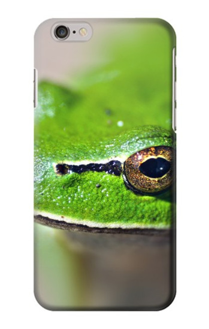 S3845 Grenouille verte Etui Coque Housse pour iPhone 6 6S