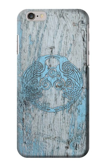 S3829 Huginn et Muninn Twin Ravens Norse Etui Coque Housse pour iPhone 6 Plus, iPhone 6s Plus