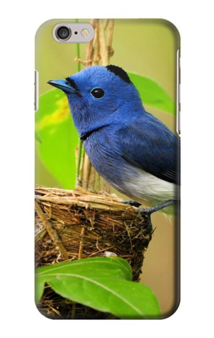 S3839 Oiseau bleu du bonheur Oiseau bleu Etui Coque Housse pour iPhone 6 Plus, iPhone 6s Plus