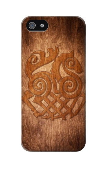 S3830 Odin Loki Sleipnir Mythologie nordique Asgard Etui Coque Housse pour iPhone 5 5S SE