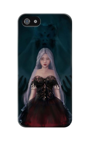 S3847 Lilith Devil Bride Gothique Fille Crâne Grim Reaper Etui Coque Housse pour iPhone 5 5S SE