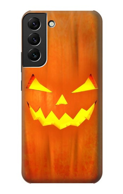 S3828 Citrouille d'Halloween Etui Coque Housse pour Samsung Galaxy S22 Plus