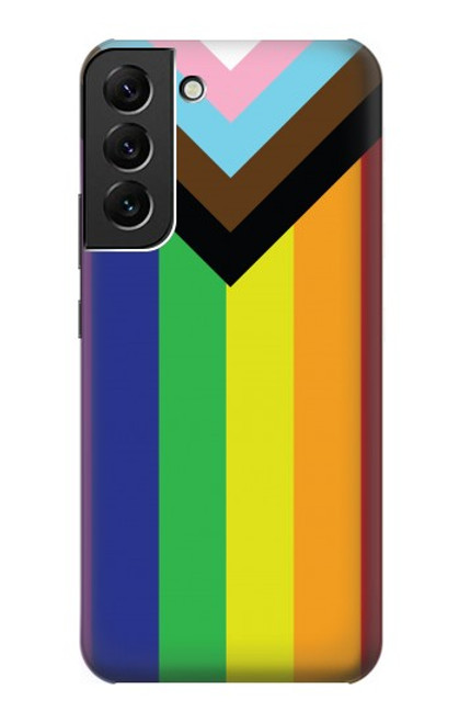 S3846 Drapeau de fierté LGBT Etui Coque Housse pour Samsung Galaxy S22 Plus