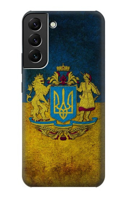 S3858 Drapeau de l'Ukraine Etui Coque Housse pour Samsung Galaxy S22 Plus