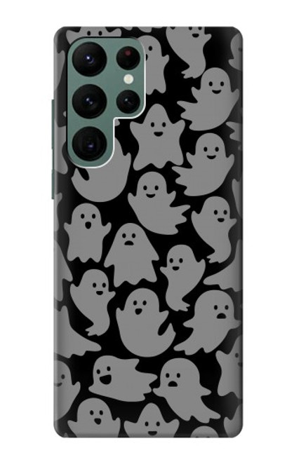 S3835 Motif fantôme mignon Etui Coque Housse pour Samsung Galaxy S22 Ultra
