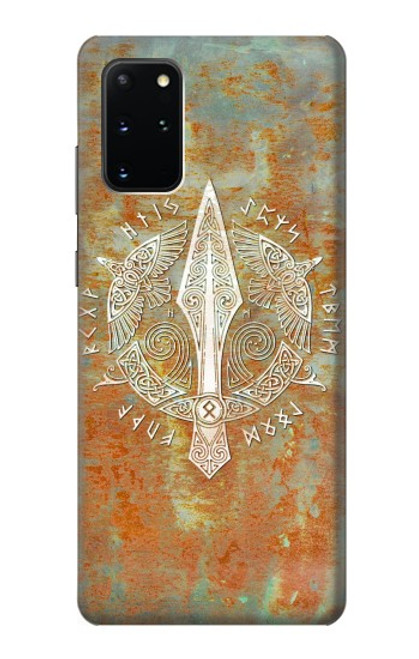 S3827 Lance Gungnir d'Odin Norse Viking Symbol Etui Coque Housse pour Samsung Galaxy S20 Plus, Galaxy S20+