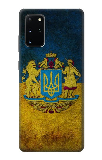 S3858 Drapeau de l'Ukraine Etui Coque Housse pour Samsung Galaxy S20 Plus, Galaxy S20+