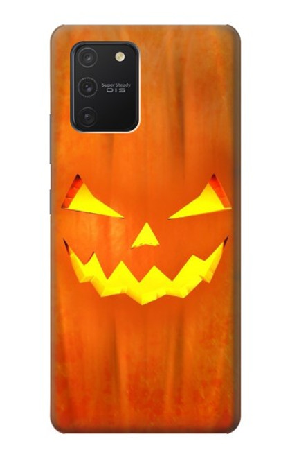 S3828 Citrouille d'Halloween Etui Coque Housse pour Samsung Galaxy S10 Lite
