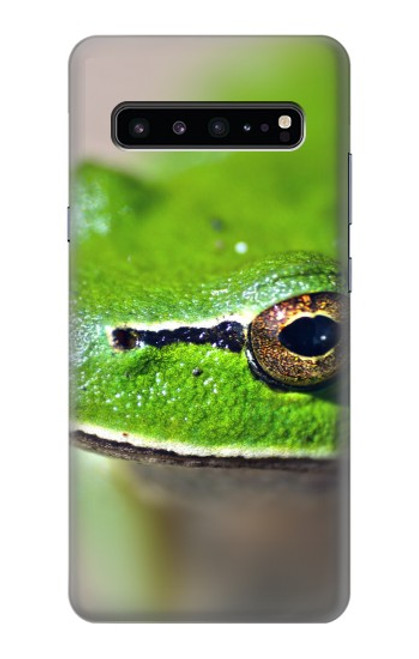 S3845 Grenouille verte Etui Coque Housse pour Samsung Galaxy S10 5G