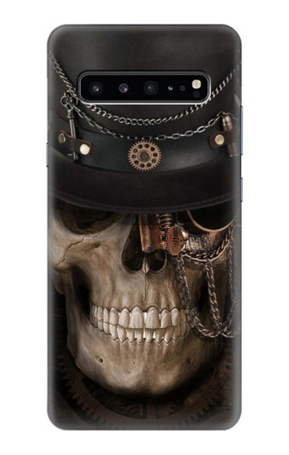 S3852 Crâne Steampunk Etui Coque Housse pour Samsung Galaxy S10 5G