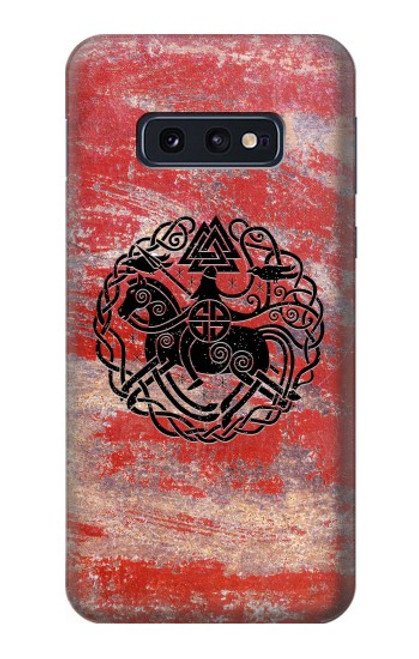 S3831 Symbole antique nordique viking Etui Coque Housse pour Samsung Galaxy S10e