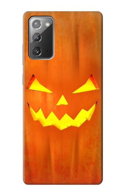 S3828 Citrouille d'Halloween Etui Coque Housse pour Samsung Galaxy Note 20