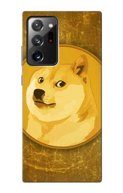 S3826 Dogecoin Shiba Etui Coque Housse pour Samsung Galaxy Note 20 Ultra, Ultra 5G