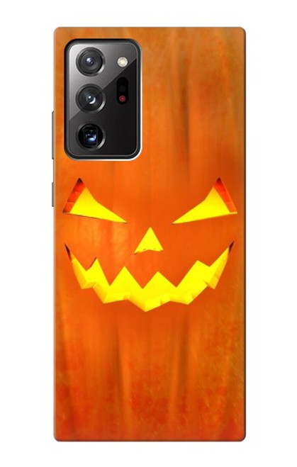 S3828 Citrouille d'Halloween Etui Coque Housse pour Samsung Galaxy Note 20 Ultra, Ultra 5G