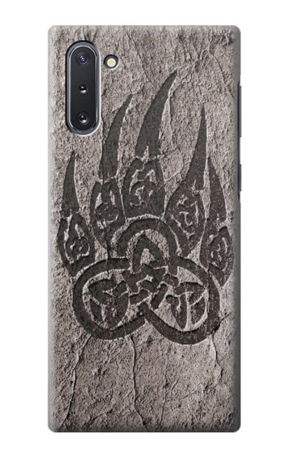 S3832 Patte d'ours nordique viking Berserkers Rock Etui Coque Housse pour Samsung Galaxy Note 10