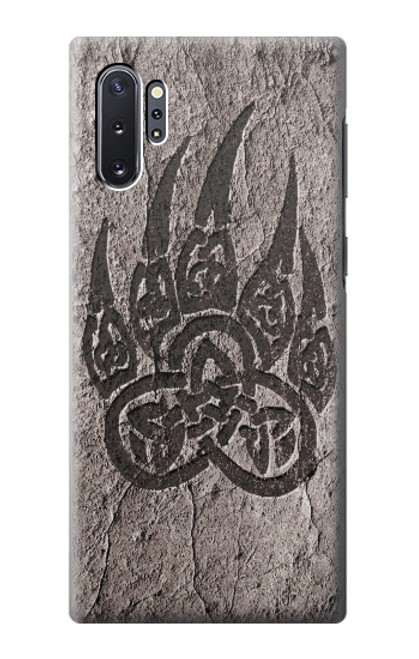 S3832 Patte d'ours nordique viking Berserkers Rock Etui Coque Housse pour Samsung Galaxy Note 10 Plus