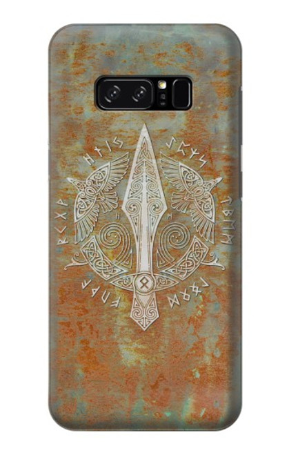 S3827 Lance Gungnir d'Odin Norse Viking Symbol Etui Coque Housse pour Note 8 Samsung Galaxy Note8