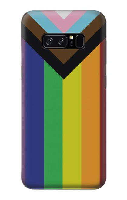 S3846 Drapeau de fierté LGBT Etui Coque Housse pour Note 8 Samsung Galaxy Note8