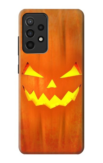 S3828 Citrouille d'Halloween Etui Coque Housse pour Samsung Galaxy A52, Galaxy A52 5G