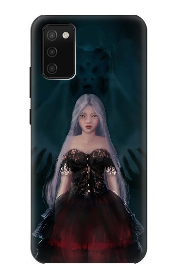 S3847 Lilith Devil Bride Gothique Fille Crâne Grim Reaper Etui Coque Housse pour Samsung Galaxy A02s, Galaxy M02s  (NOT FIT with Galaxy A02s Verizon SM-A025V)
