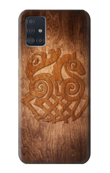 S3830 Odin Loki Sleipnir Mythologie nordique Asgard Etui Coque Housse pour Samsung Galaxy A51