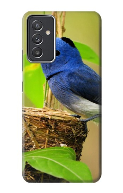 S3839 Oiseau bleu du bonheur Oiseau bleu Etui Coque Housse pour Samsung Galaxy Quantum 2