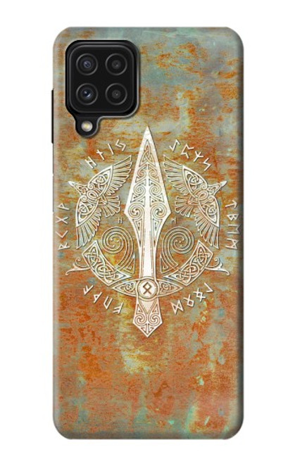 S3827 Lance Gungnir d'Odin Norse Viking Symbol Etui Coque Housse pour Samsung Galaxy M22