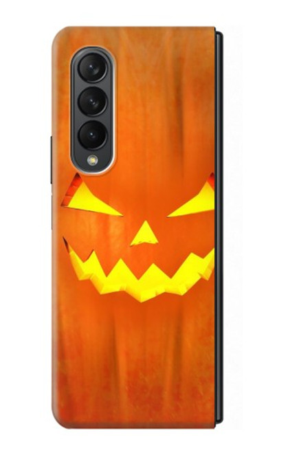 S3828 Citrouille d'Halloween Etui Coque Housse pour Samsung Galaxy Z Fold 3 5G