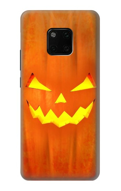 S3828 Citrouille d'Halloween Etui Coque Housse pour Huawei Mate 20 Pro