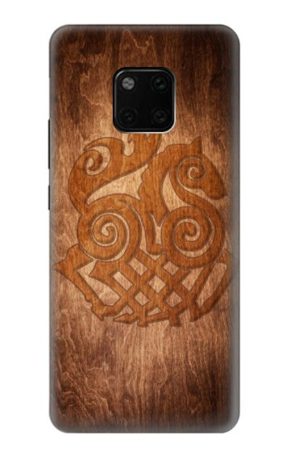 S3830 Odin Loki Sleipnir Mythologie nordique Asgard Etui Coque Housse pour Huawei Mate 20 Pro