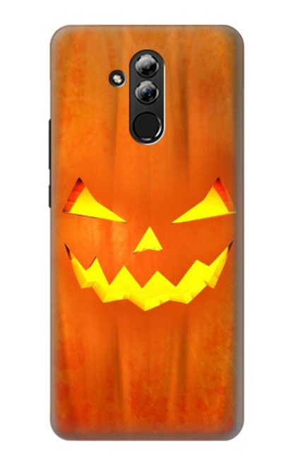 S3828 Citrouille d'Halloween Etui Coque Housse pour Huawei Mate 20 lite