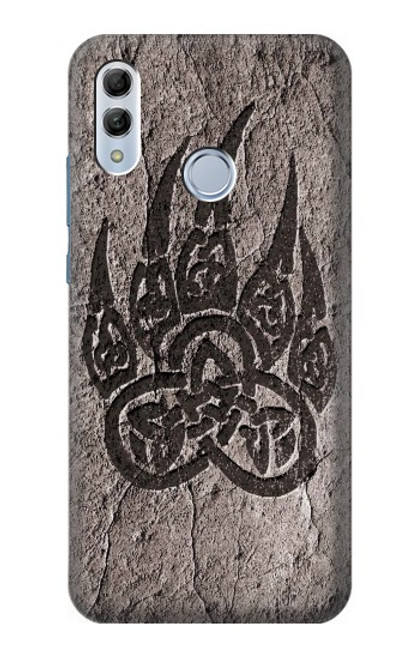 S3832 Patte d'ours nordique viking Berserkers Rock Etui Coque Housse pour Huawei Honor 10 Lite, Huawei P Smart 2019