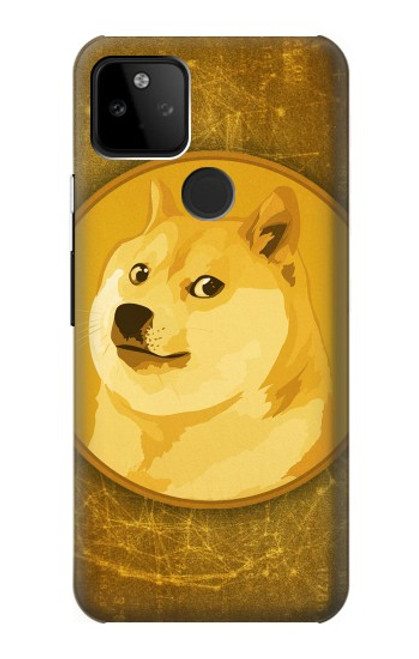 S3826 Dogecoin Shiba Etui Coque Housse pour Google Pixel 5A 5G