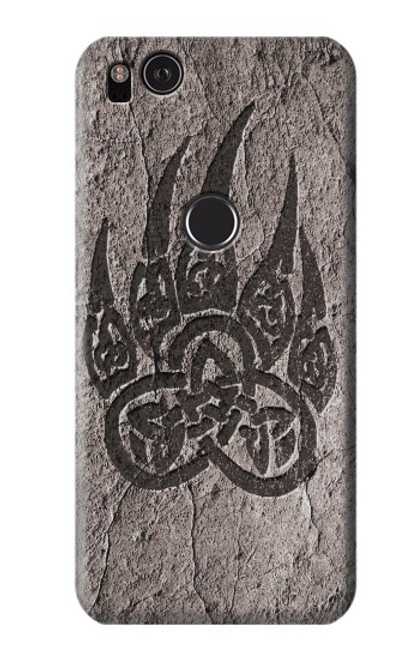 S3832 Patte d'ours nordique viking Berserkers Rock Etui Coque Housse pour Google Pixel 2