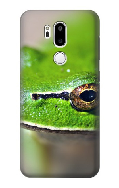 S3845 Grenouille verte Etui Coque Housse pour LG G7 ThinQ