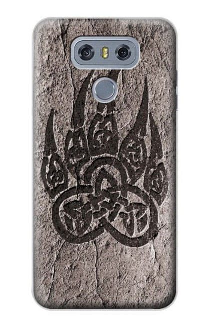 S3832 Patte d'ours nordique viking Berserkers Rock Etui Coque Housse pour LG G6