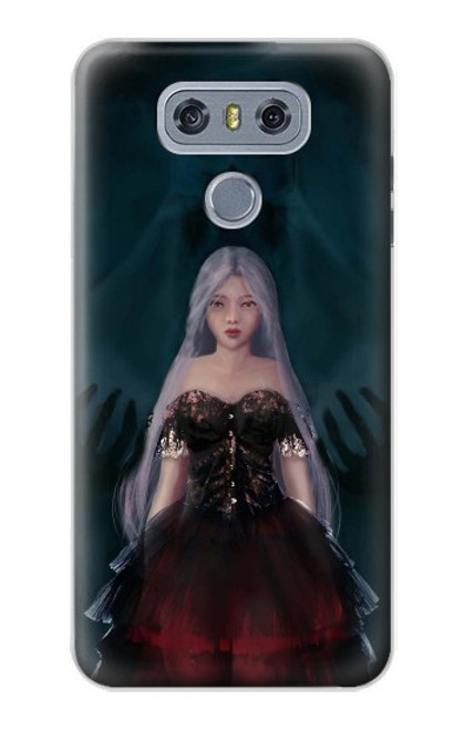 S3847 Lilith Devil Bride Gothique Fille Crâne Grim Reaper Etui Coque Housse pour LG G6