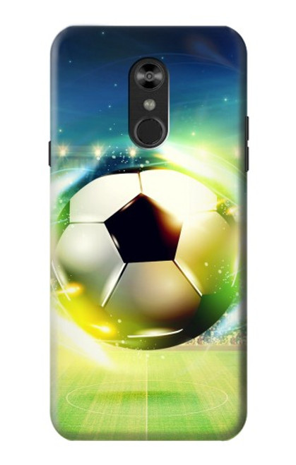 S3844 Ballon de football de football rougeoyant Etui Coque Housse pour LG Q Stylo 4, LG Q Stylus