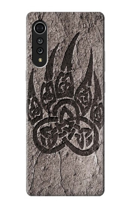 S3832 Patte d'ours nordique viking Berserkers Rock Etui Coque Housse pour LG Velvet