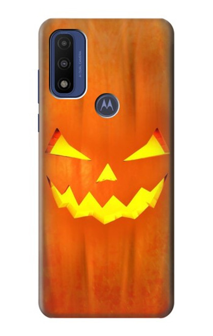 S3828 Citrouille d'Halloween Etui Coque Housse pour Motorola G Pure