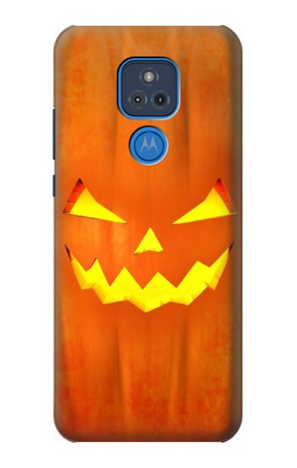 S3828 Citrouille d'Halloween Etui Coque Housse pour Motorola Moto G Play (2021)