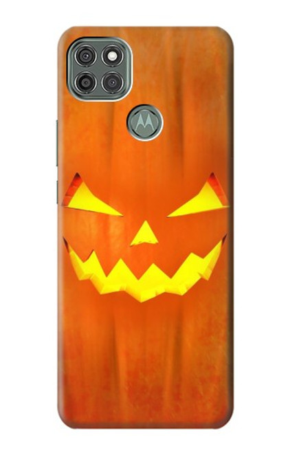 S3828 Citrouille d'Halloween Etui Coque Housse pour Motorola Moto G9 Power