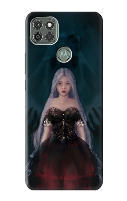 S3847 Lilith Devil Bride Gothique Fille Crâne Grim Reaper Etui Coque Housse pour Motorola Moto G9 Power