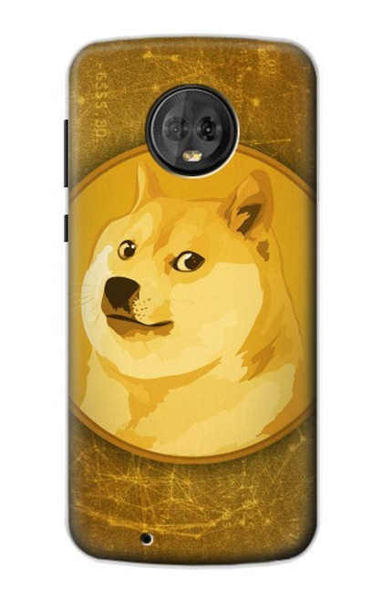 S3826 Dogecoin Shiba Etui Coque Housse pour Motorola Moto G6