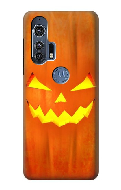 S3828 Citrouille d'Halloween Etui Coque Housse pour Motorola Edge+