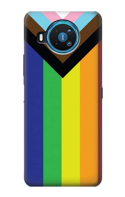 S3846 Drapeau de fierté LGBT Etui Coque Housse pour Nokia 8.3 5G
